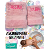 Asciugamani Faccino Culino Rosa