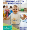 bavaglini asilo spugna elastico nome ricamato
