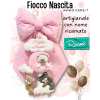 Fiocco Nascita Orsetti e Nuvole