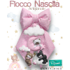 Fiocco Nascita Orsetti e Nuvole