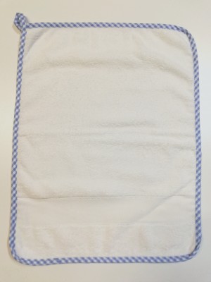 asciugamano asilo azzurro