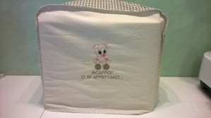 copri affettatrice shabby
