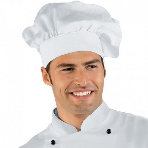 Cappello Chef Bianco Personalizzato - Abbigliamento da cucina - Cucina