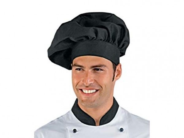 Won Beverage Juggling Cappello Chef Nero Personalizzato - Cappelli cuoco - Abbigliamento da  cucina - Cucina